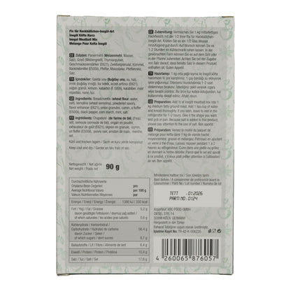 Köfte Harcı Öz Antep | İnegöl | Miscela di spezie per polpette | 90g