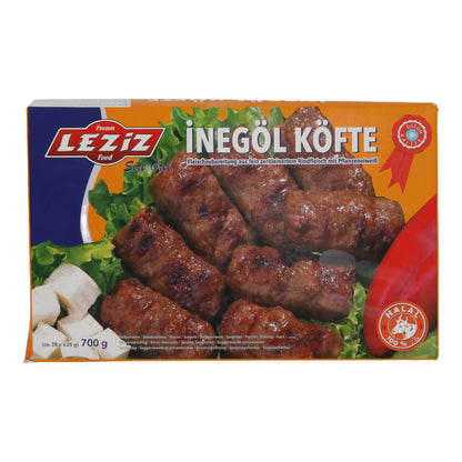 Köfte Leziz | İnegöl Köfte | Würzig, mit Pflanzenprotein | 700 g LEZIZ