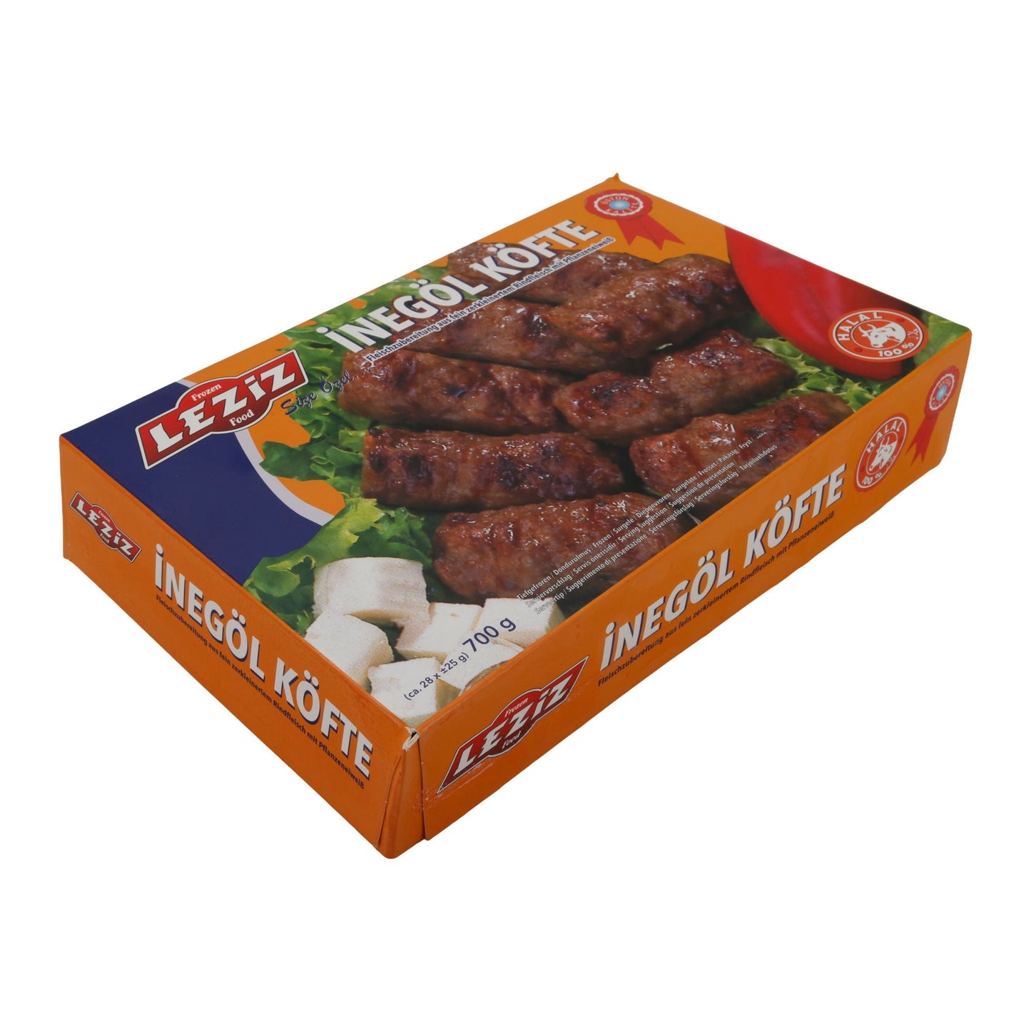 Köfte Leziz | İnegöl Köfte | Würzig, mit Pflanzenprotein | 700 g LEZIZ