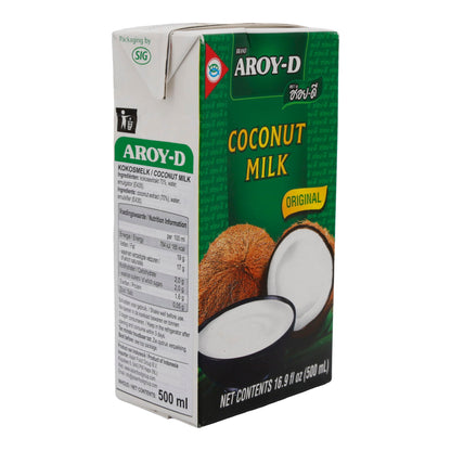 Latte di cocco Aroy-D | Cremoso, per curry, zuppe e dessert | 500 ml