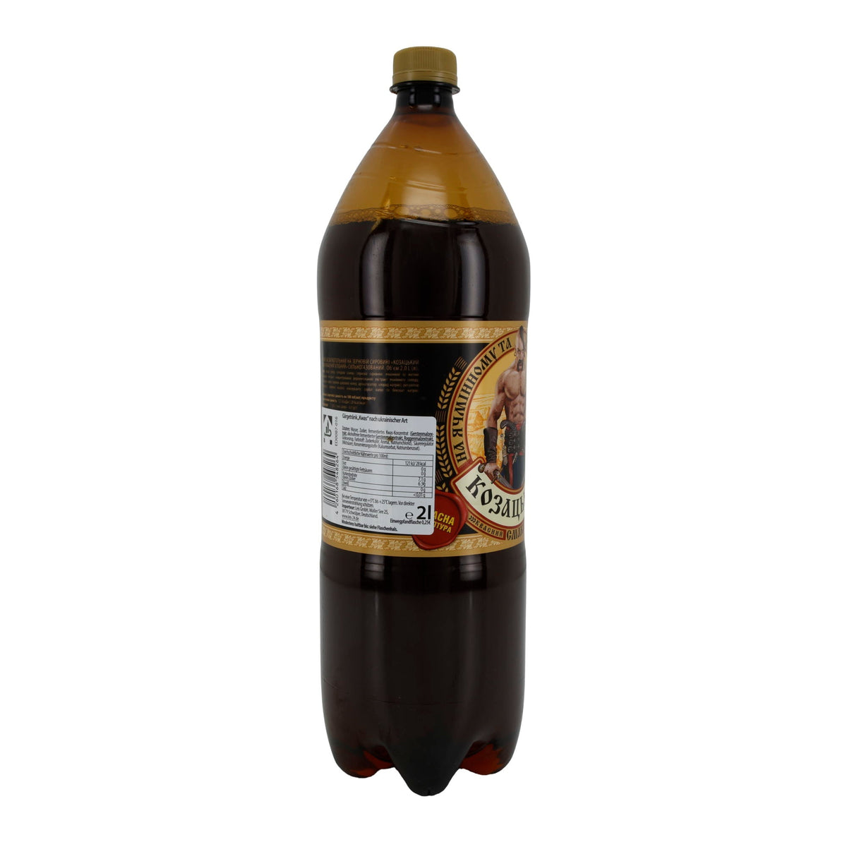 Козацкий Kwas | traditionelles Gärgetränk mit Malz | 2 L PET-Flasche UA