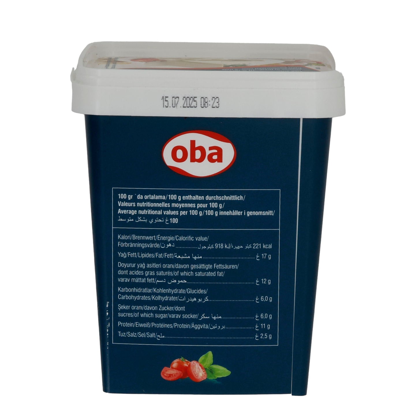 Krem Peyniri Oba | Weißkäse | Cremig in Salzlake | 700 g OBA
