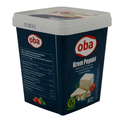 Krem Peyniri Oba | Weißkäse | Cremig in Salzlake | 700 g OBA
