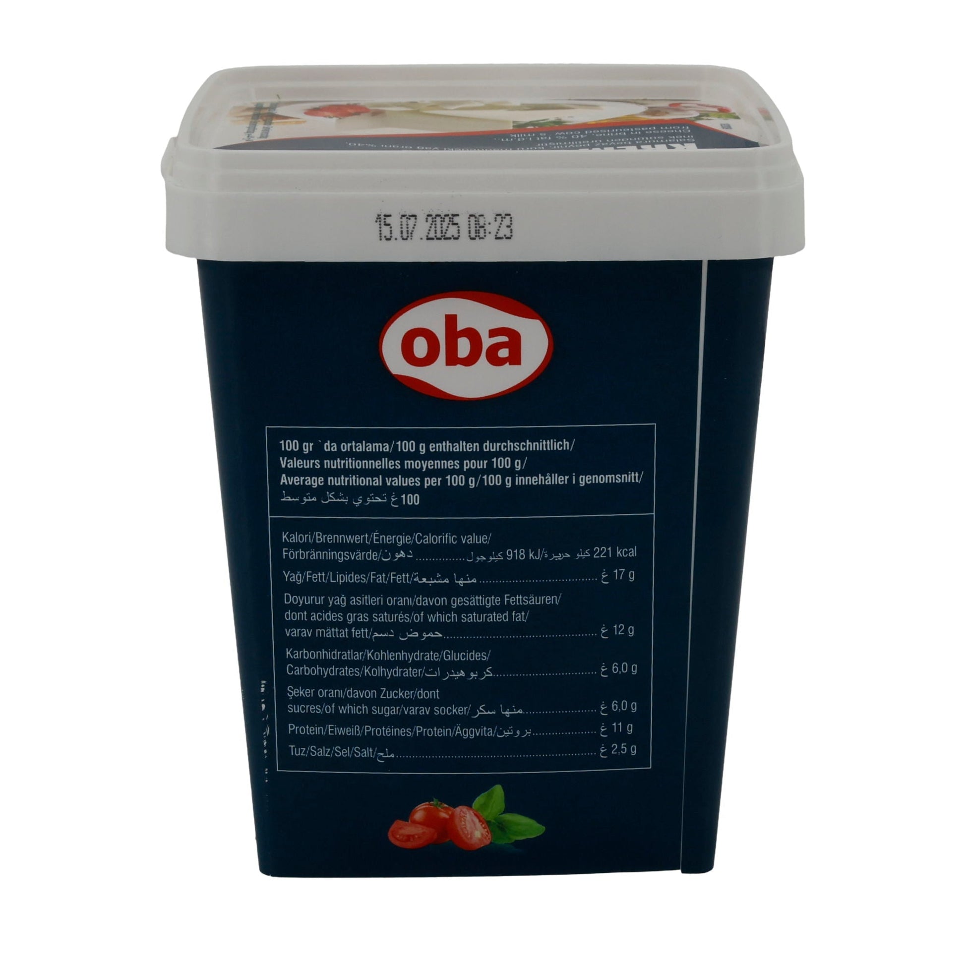 Krem Peyniri Oba | Weißkäse | Cremig in Salzlake | 700 g OBA