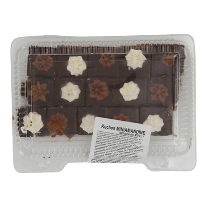 Kuchen Miniamandine – Schokoladenkuchen mit Creme, tiefgefroren, 430 g