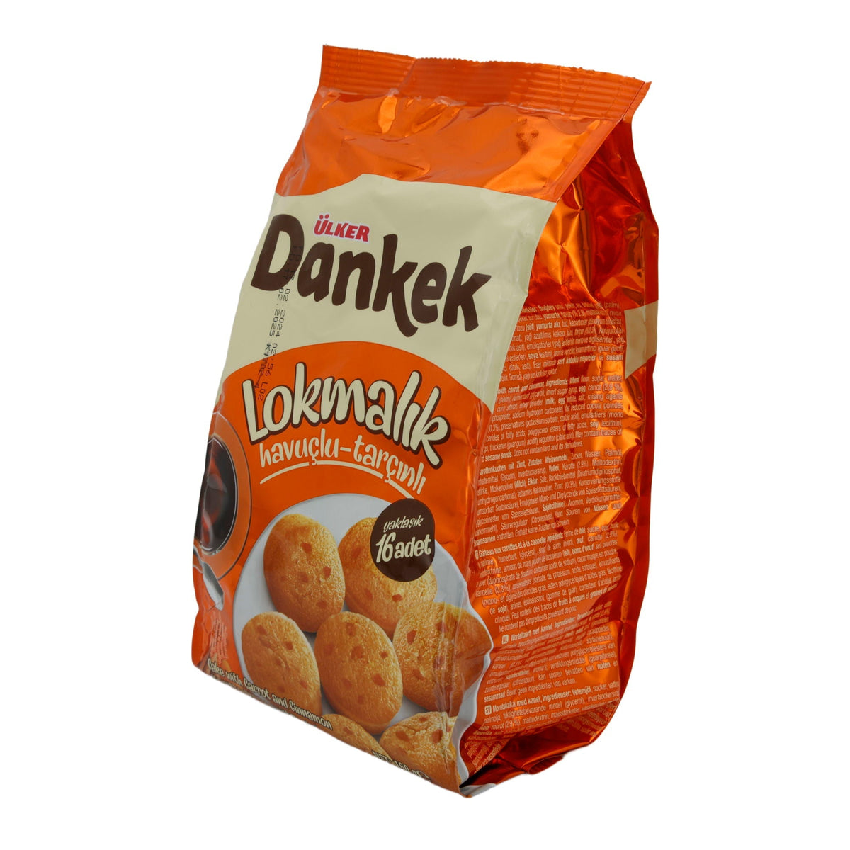 Kuchen Ülker | Danke Lokmalık | Mit Karotte und Zimt | 160g