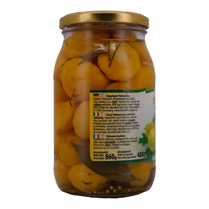 Zakouska de citrouilles | Patissonen Zolotije | Marinées | 860g