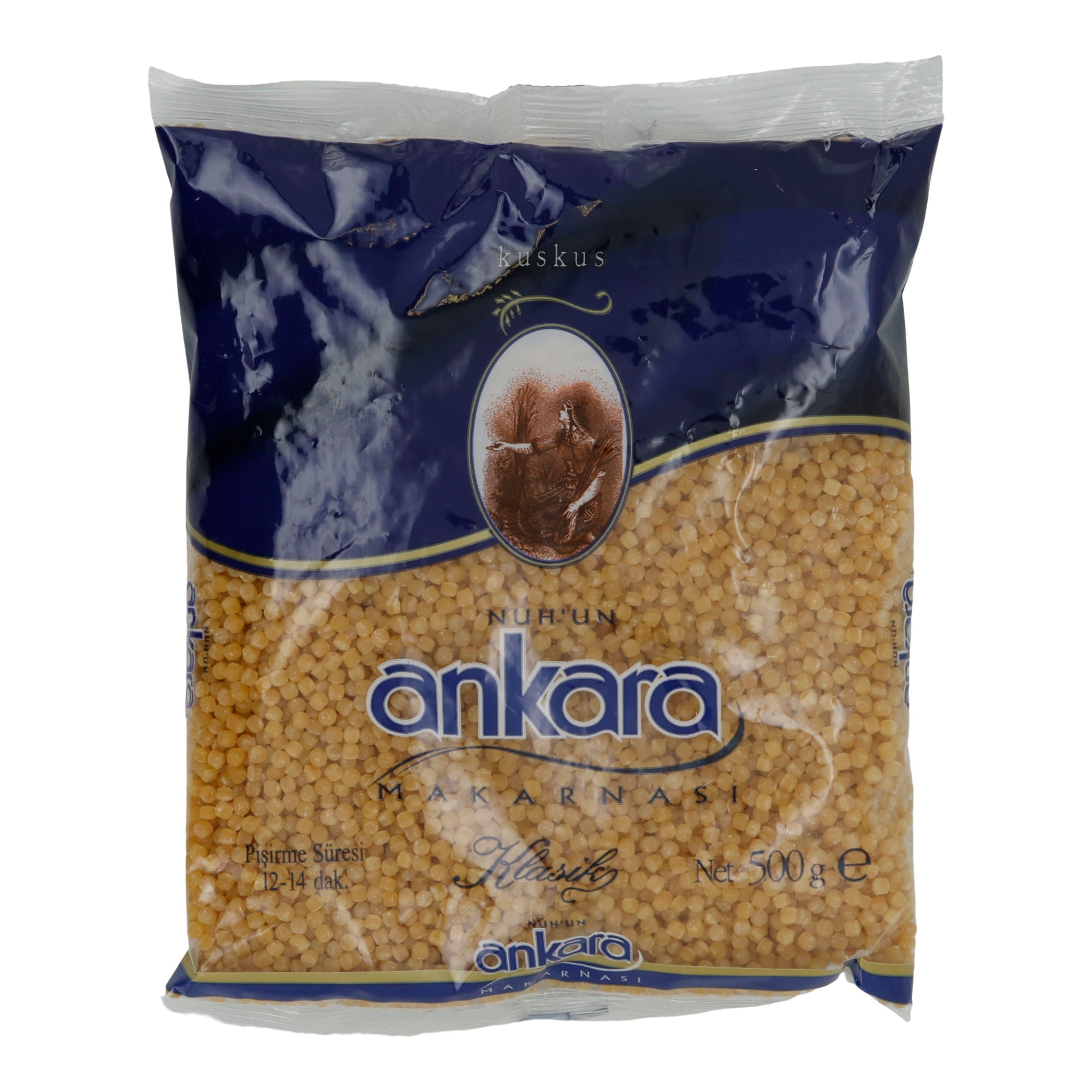 Kuskus Ankara | Türkischer Hartweizengrieß | in Perlenform | 500 g - Taste Your World