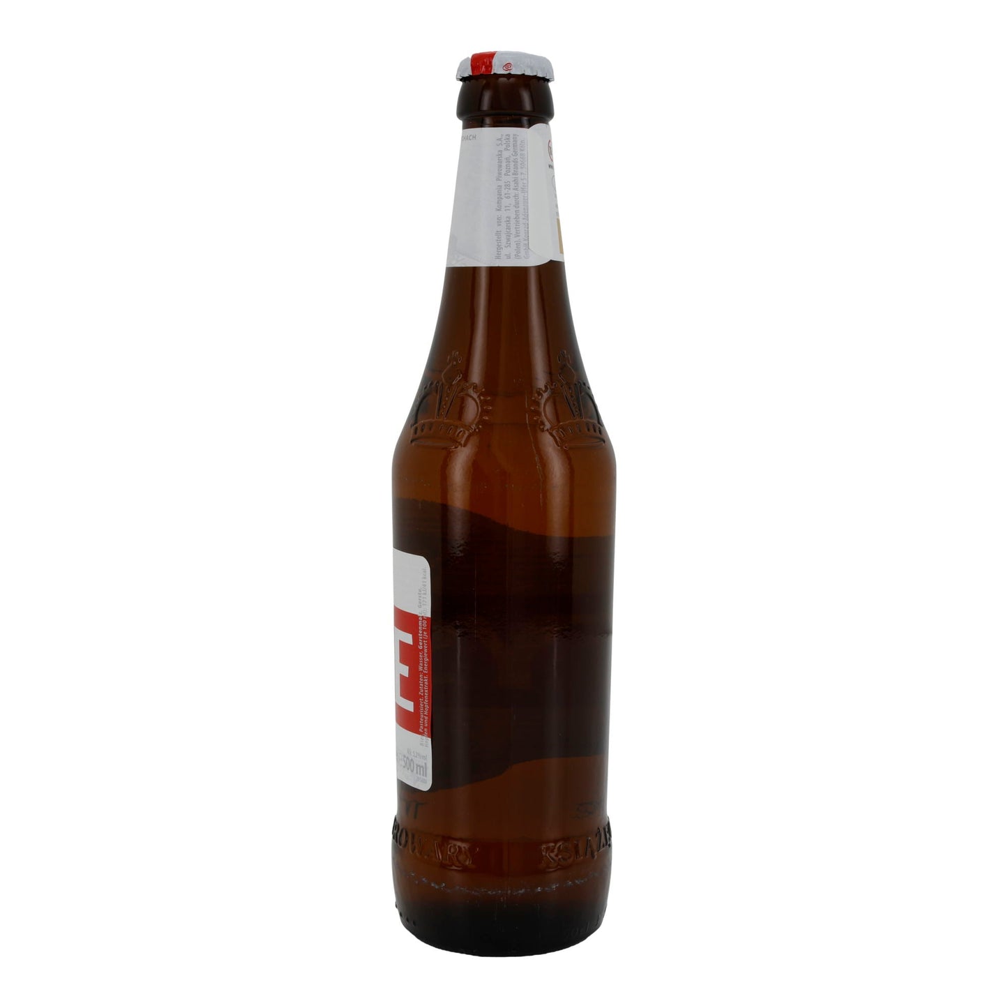 Lagerbier Tyskie Gronie | Bevanda | Birra polacca | Bottiglia da 500 ml