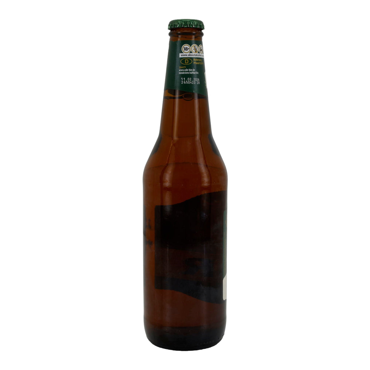 Lagerbier Żubr | Polnisches Bier | mit Bison-Motiv | 500 ml Flasche