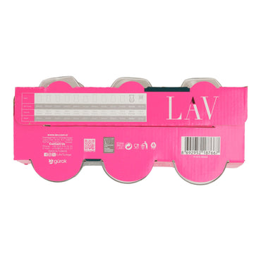 LAV ALYA Teegläser Set | 6 Stück | 165 ml | Modernes Design - Taste Your World