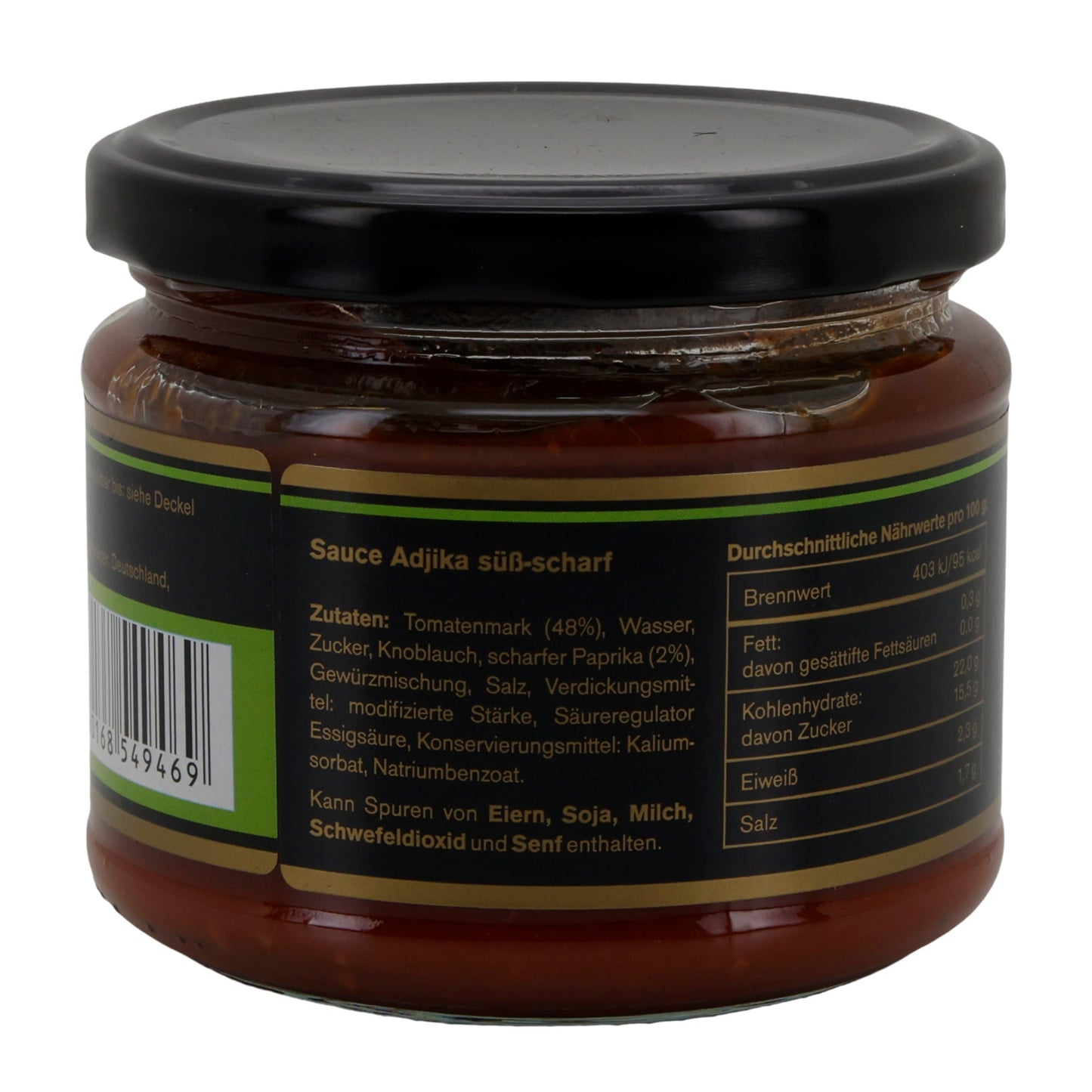 Leis Adjika | süß-scharfe Würzsauce | mit Tomaten & Knoblauch | 300 g