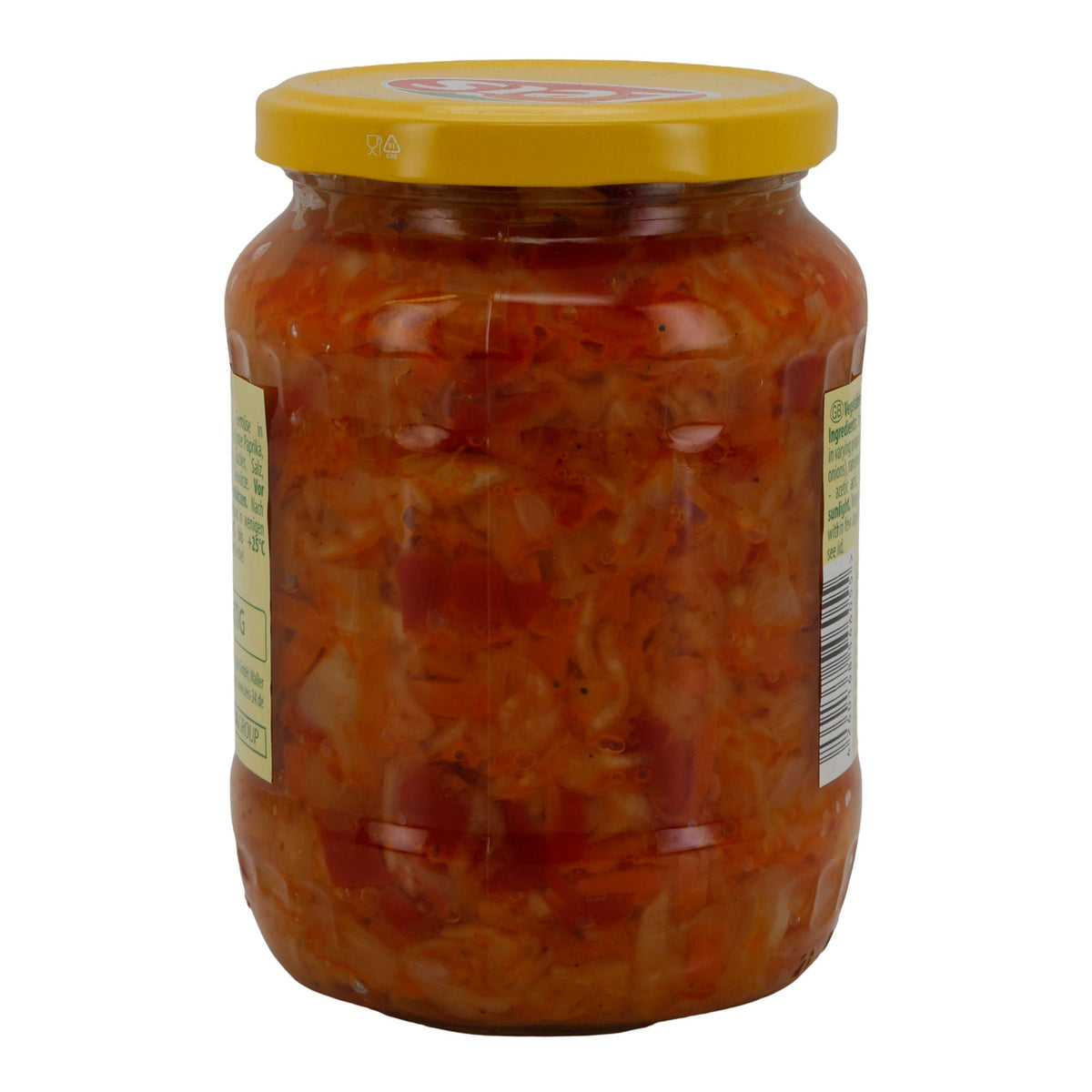 Leis „Babye Leto“ Gemüsesalat | Tafelfertig | Mit Weißkohl, Paprika & Karotten | 680 g