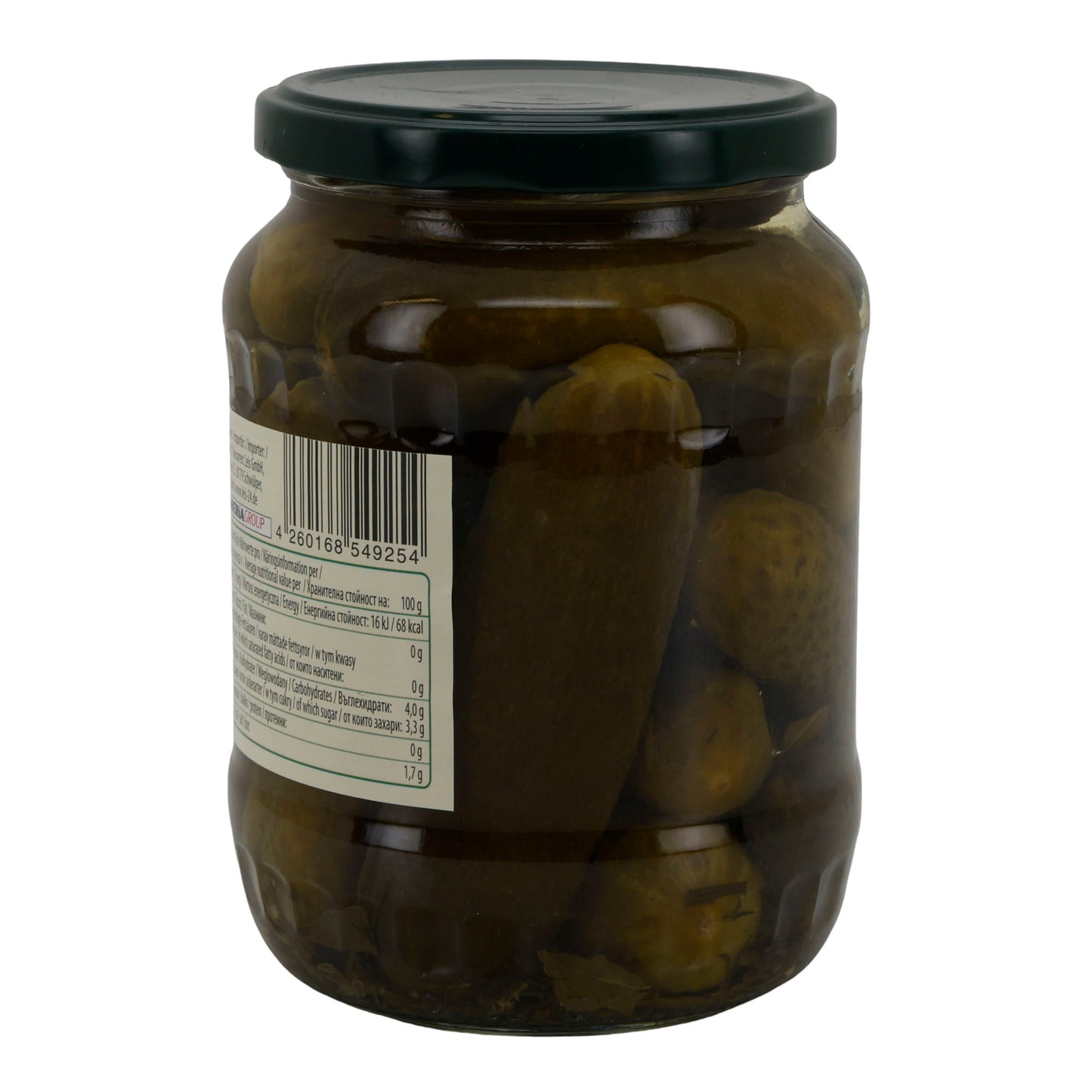 Leis Eingelegte Gurken | 6–9 cm | knackige Gewürzgurken mit Dill & Senfkörnern | 680 g - Taste Your World