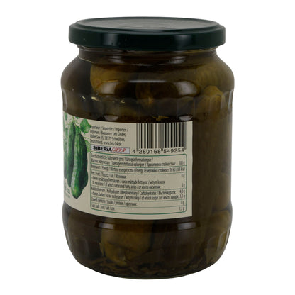 Leis Eingelegte Gurken | 6–9 cm | knackige Gewürzgurken mit Dill & Senfkörnern | 680 g - Taste Your World