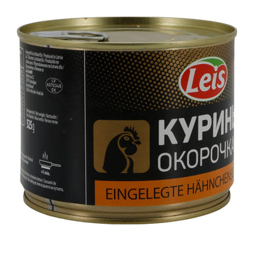 Leis Eingelegte Hähnchenschenkel | Fertiggericht mit Knochen | 525 g LEIS