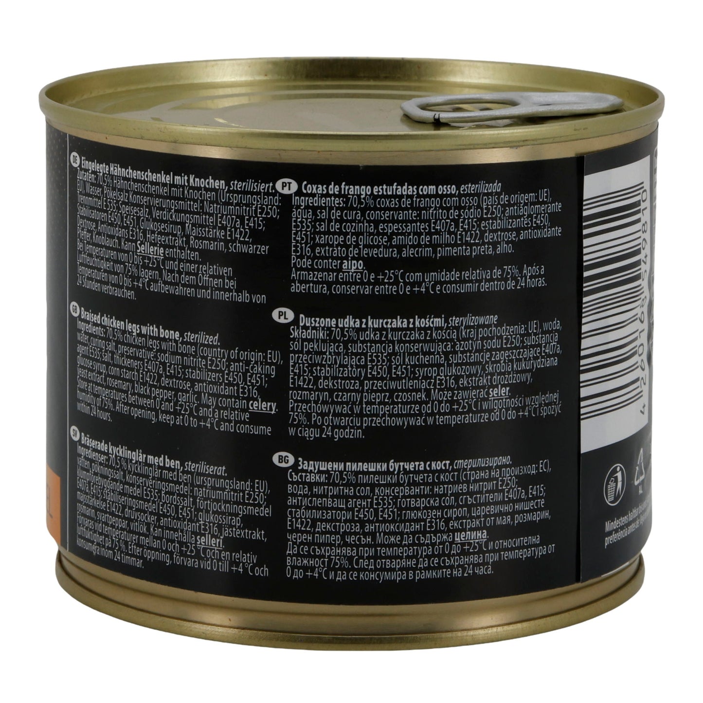 Leis Eingelegte Hähnchenschenkel | Fertiggericht mit Knochen | 525 g