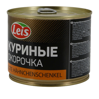 Leis Eingelegte Hähnchenschenkel | Fertiggericht mit Knochen | 525 g