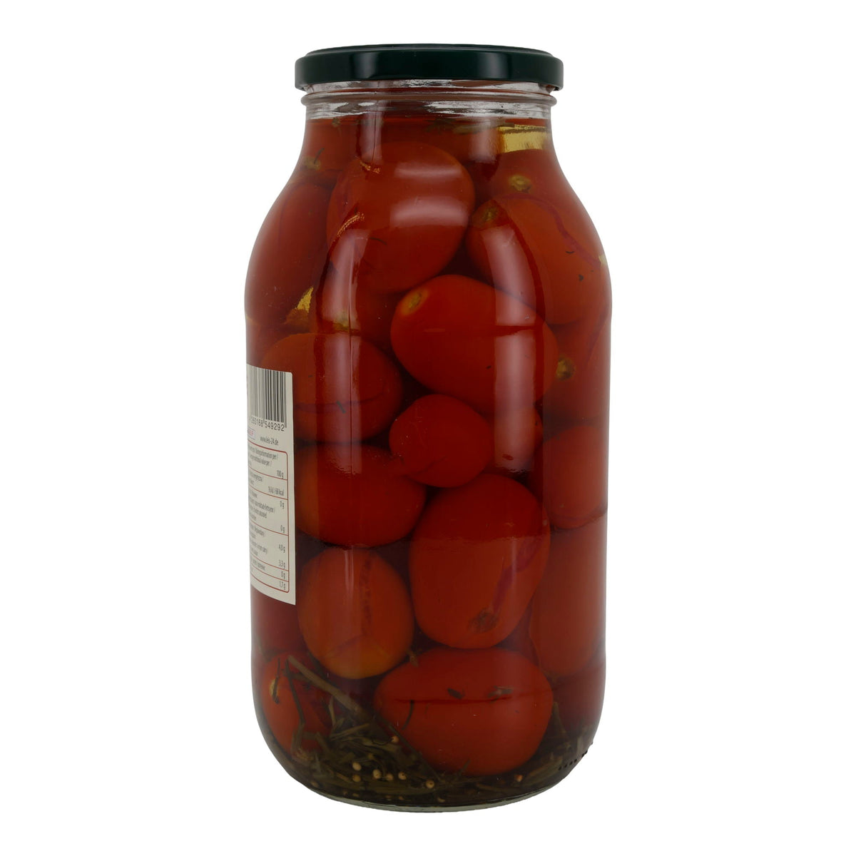 Leis | Eingelegte Tomaten | Würzig eingelegte ganze Tomaten im Glas | 1850 g LEIS