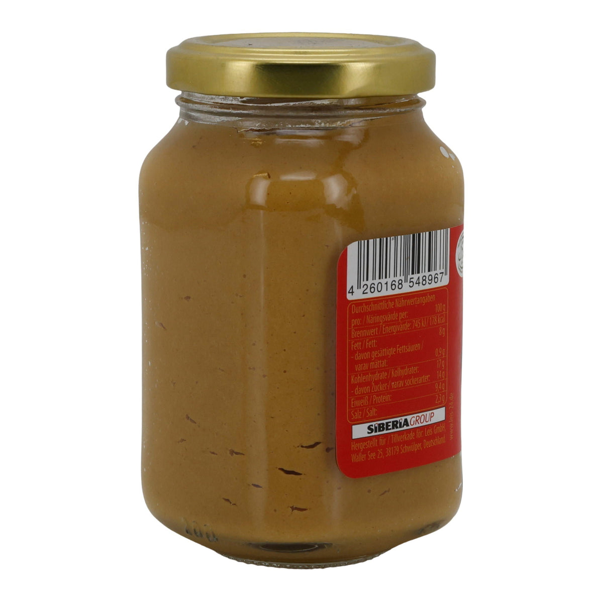 Leis | Senf extra scharf | Würzig-pikanter Tafelsenf im Glas | 210 g LEIS