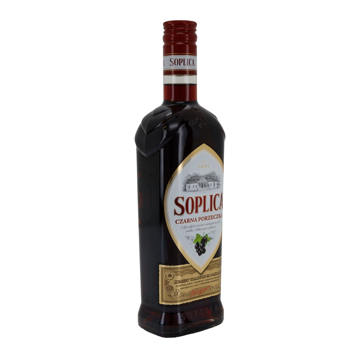 Likör | Soplica Czarna Porzeczka | Schwarze Johannisbeere | 500 ml | 28 % Vol.