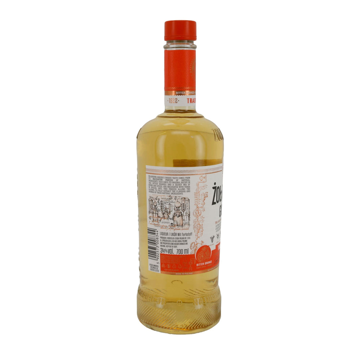 Likör Żołądkowa Gorzka | Traditional | Kräuterlikör | 34 % vol | 700 ml PL