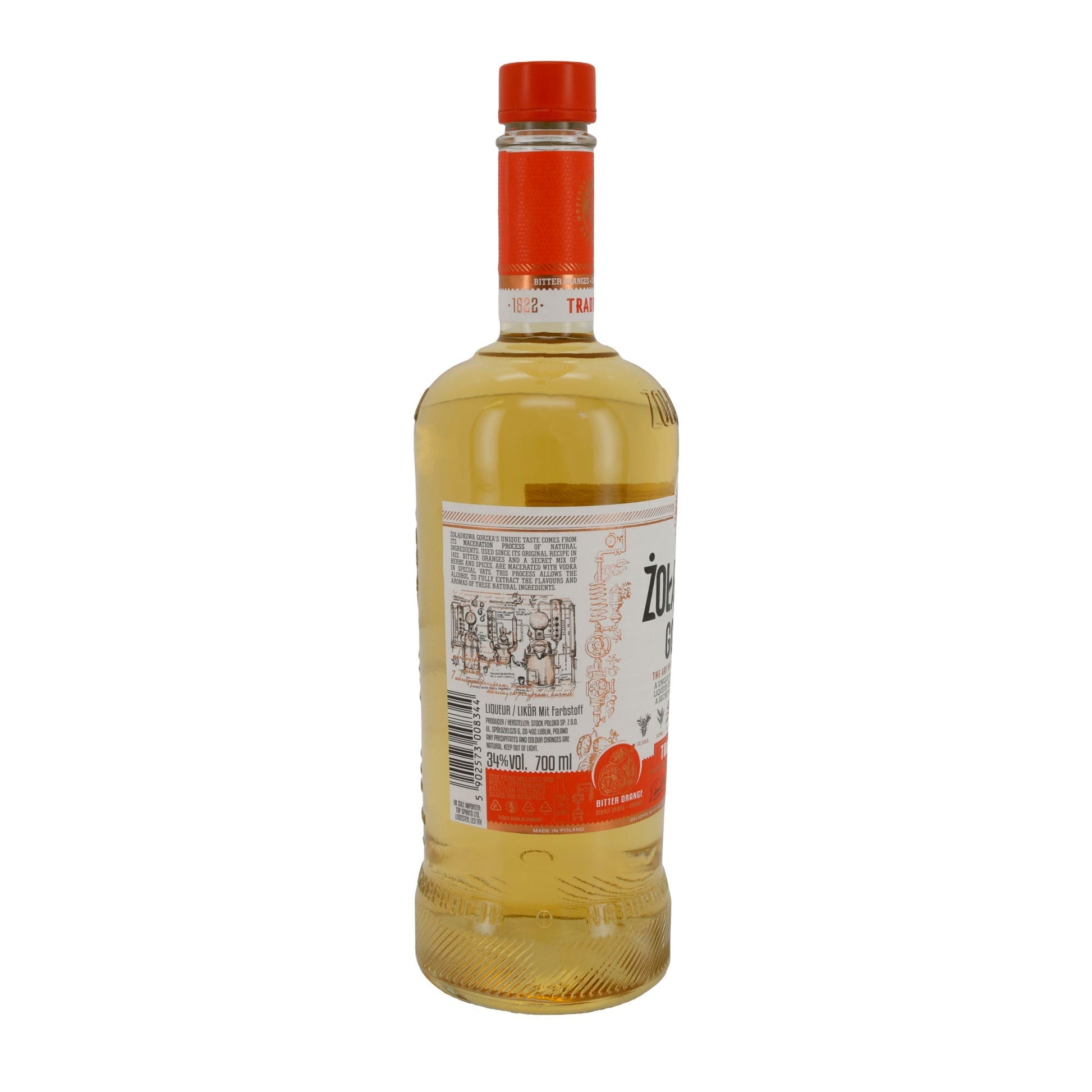 Likör Żołądkowa Gorzka | Traditional | Kräuterlikör | 34 % vol | 700 ml PL