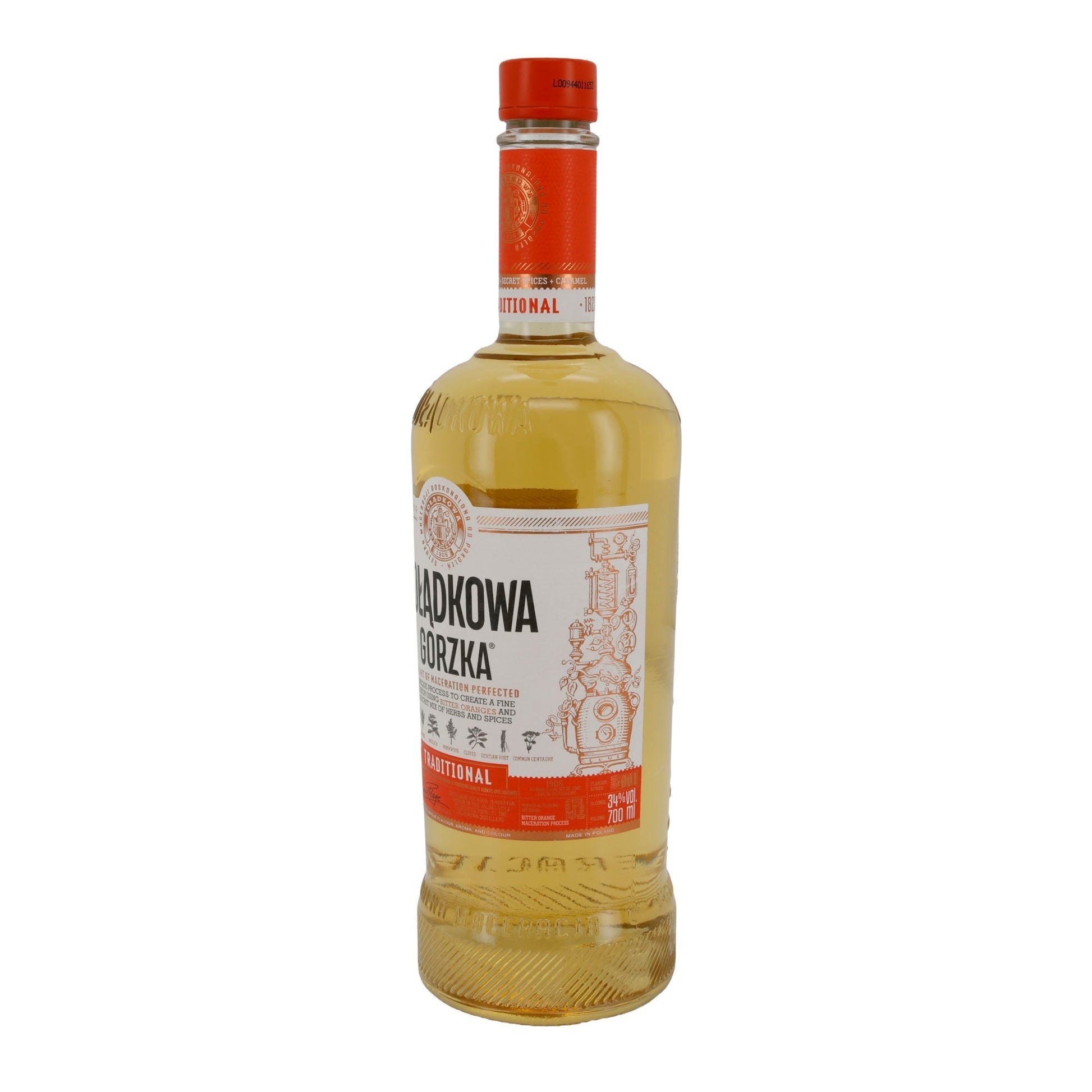 Likör Żołądkowa Gorzka | Traditional | Kräuterlikör | 34 % vol | 700 ml PL