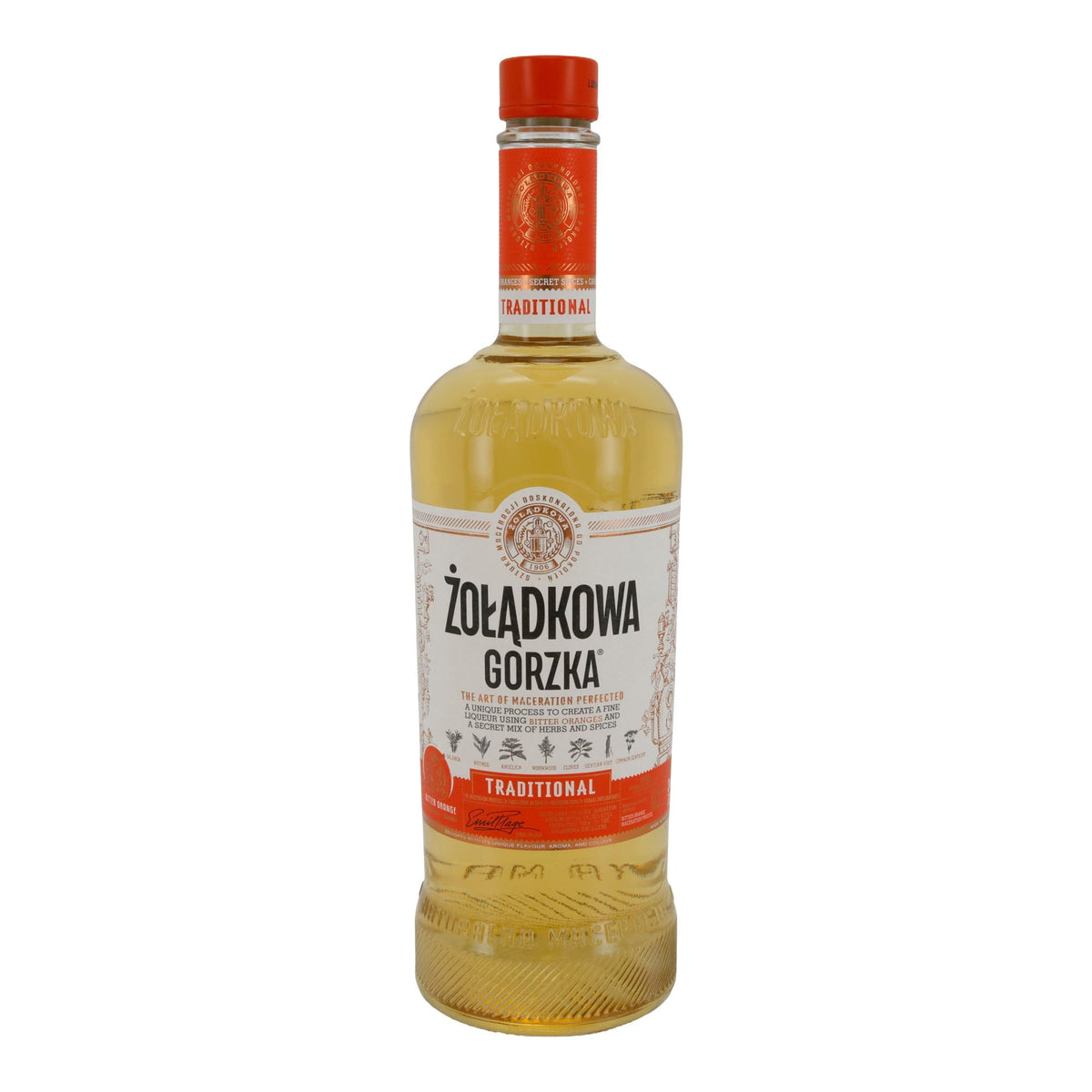 Likör Żołądkowa Gorzka | Traditional | Kräuterlikör | 34 % vol | 700 ml