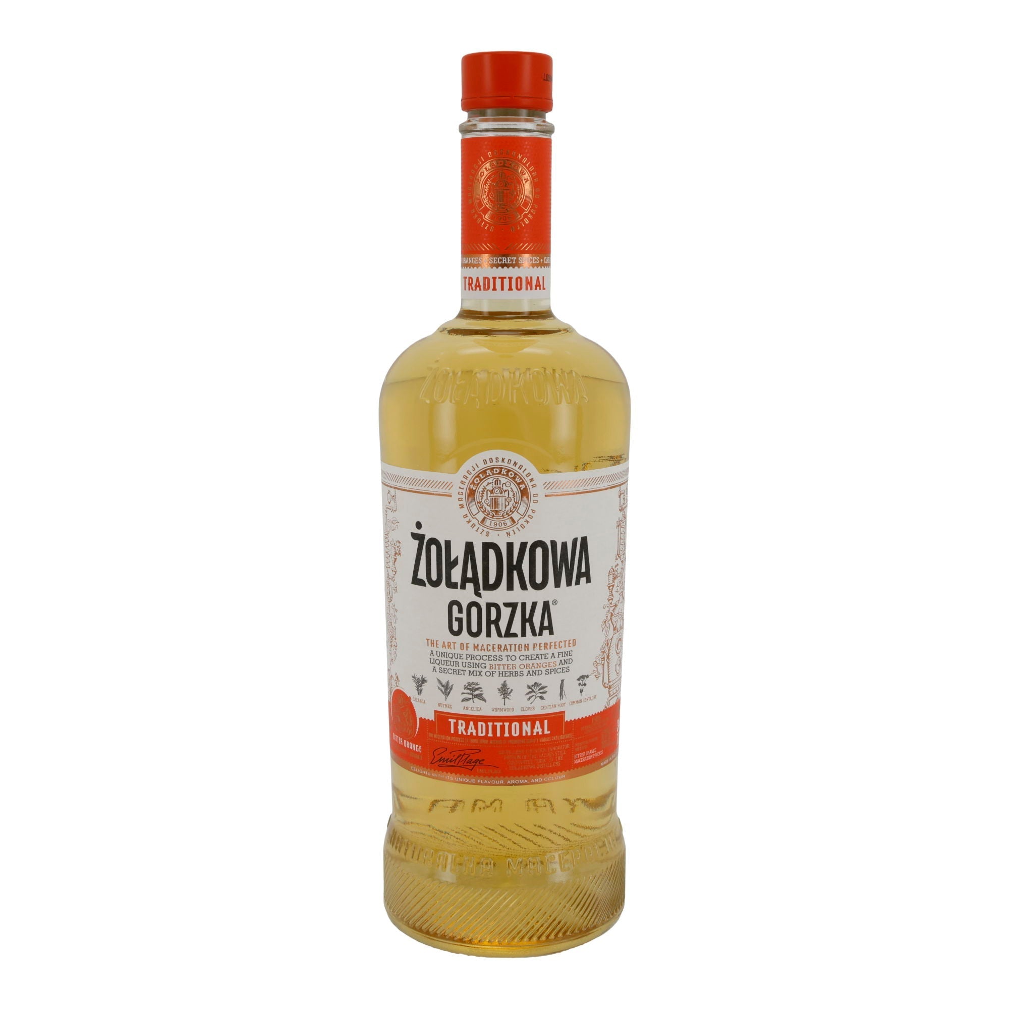 Likör Żołądkowa Gorzka | Traditional | Kräuterlikör | 34 % vol | 700 ml PL