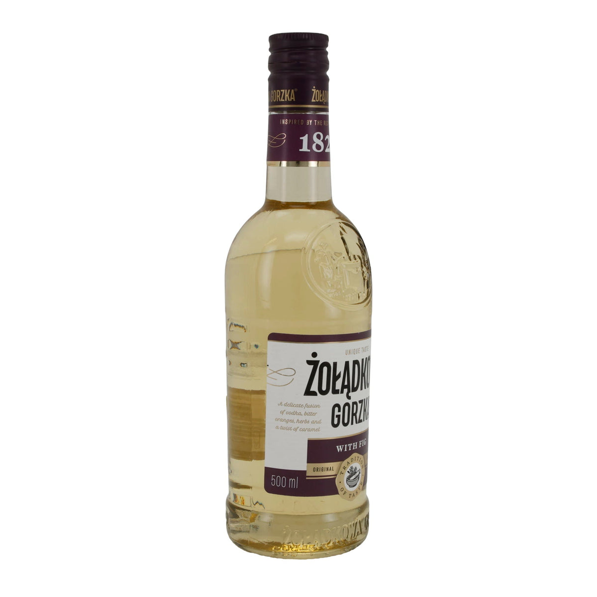 Likör Żołądkowa Gorzka | With Fig | Feigenlikör | 30 % vol | 500 ml PL