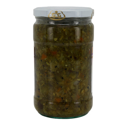 Littech 1&1 | Gemischtes eingelegtes Gemüse mit Kräutern | Traditionell persisch | 630 g (Abtropfgewicht 189 g) - Taste Your World