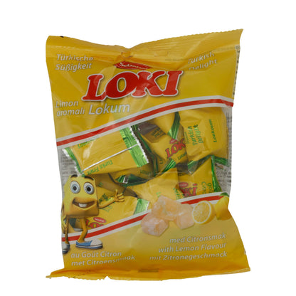 Lokum Sebahat Loki al Gusto di Limone | Dolce | Delizia Turca al Gusto di Limone | 200 g