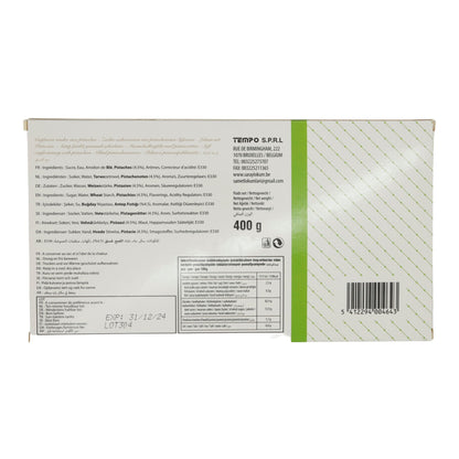 Lokum Turkish Delight Saray | Süßigkeit | Mit Pistazien | 400 g - Taste Your World