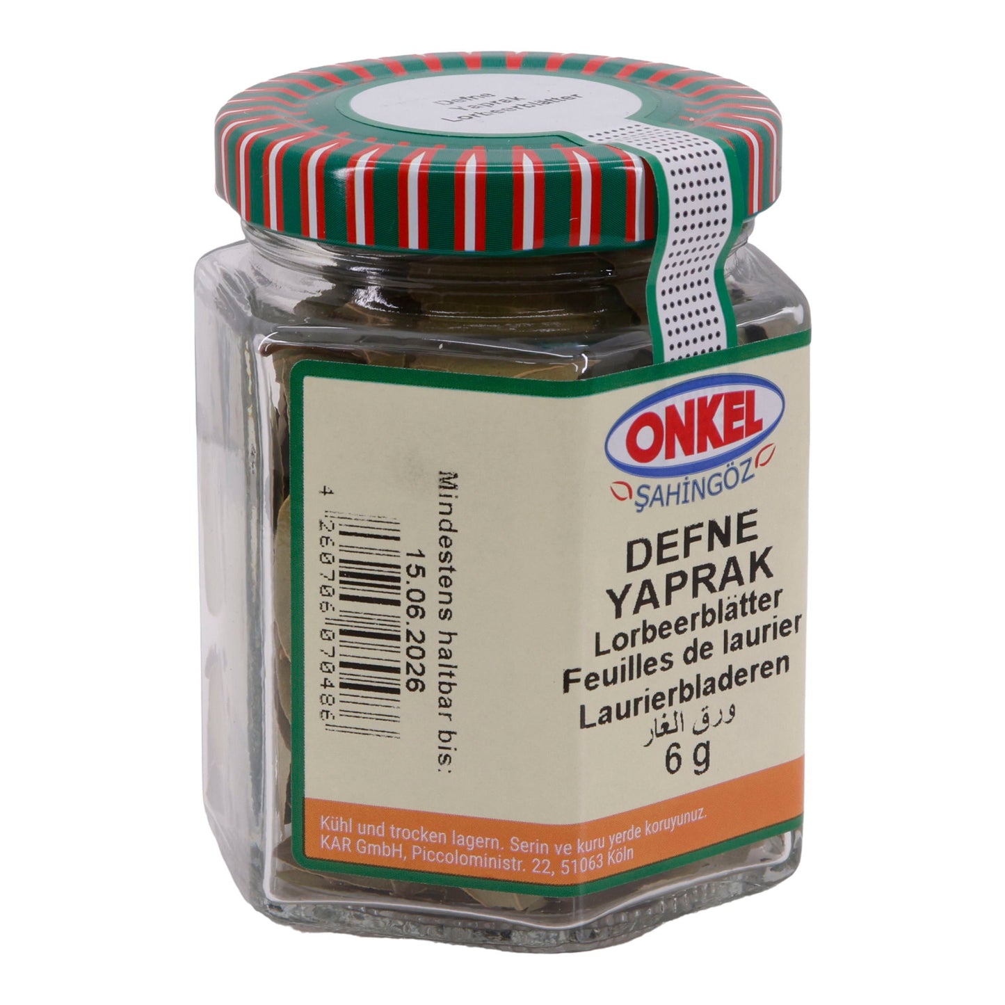 Lorbeerblätter Onkel Şahingöz | Gewürz | getrocknete Blätter | 6 g