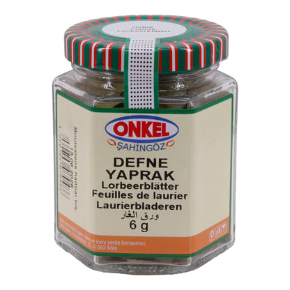 Lorbeerblätter Onkel Şahingöz | Gewürz | getrocknete Blätter | 6 g