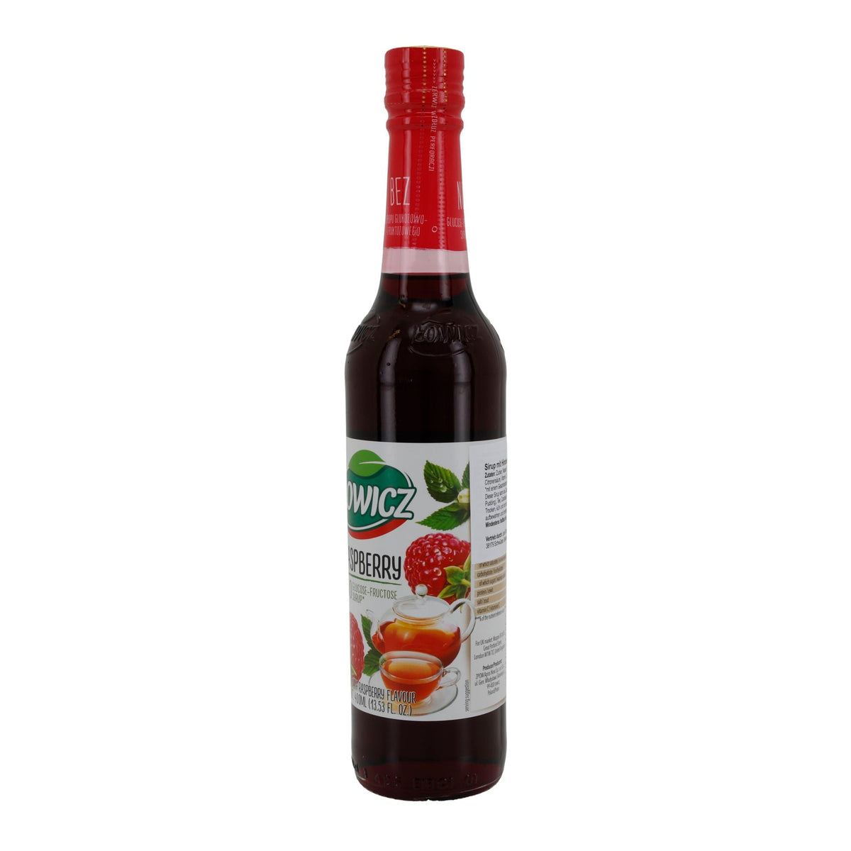 Łowicz | Himbeersirup | ohne Glukose-Fruktose-Sirup | 400 ml