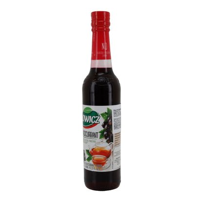 Łowicz | Schwarzer Johannisbeer-Sirup | Ohne Glukose-Fruktose-Sirup | 400 ml