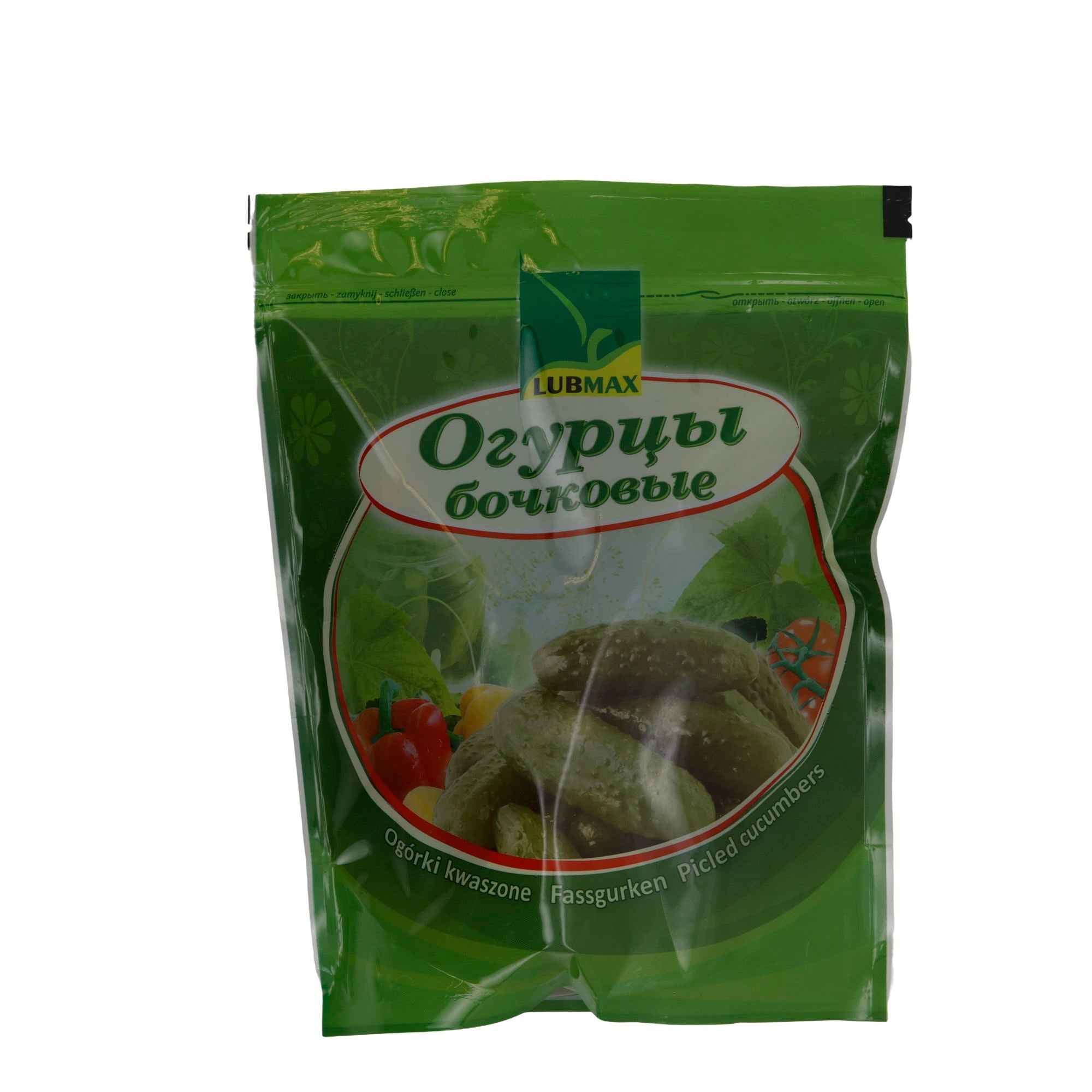 LUBMAX SALZGURKEN IN FOLIE 800 GR