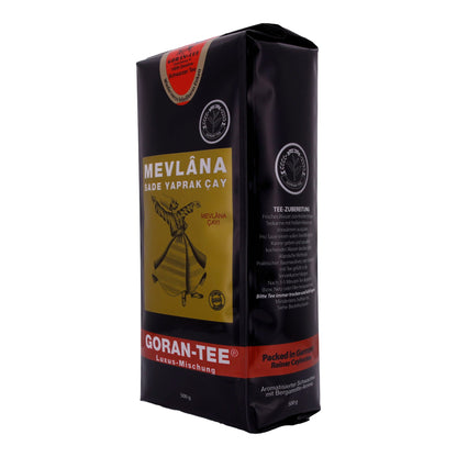 Luxus Tee GORAN | Miscela di tè premium | Tè nero, aromi selezionati | Confezione da 500 g