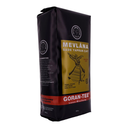 Luxus Tee GORAN | Miscela di tè premium | Tè nero, aromi selezionati | Confezione da 500 g