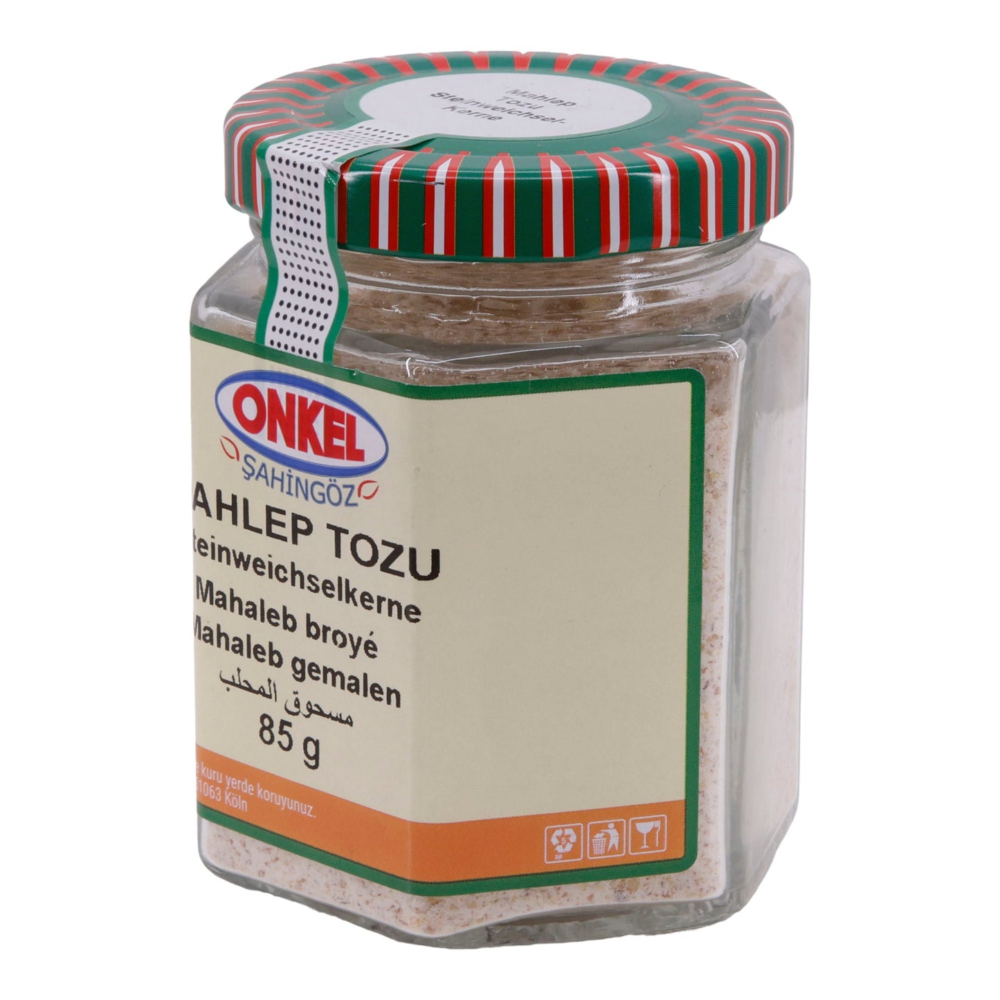 Mahlep Tozu Onkel Şahingöz | Baharat | Öğütülmüş Taş Vişne Çekirdeği | 85 g
