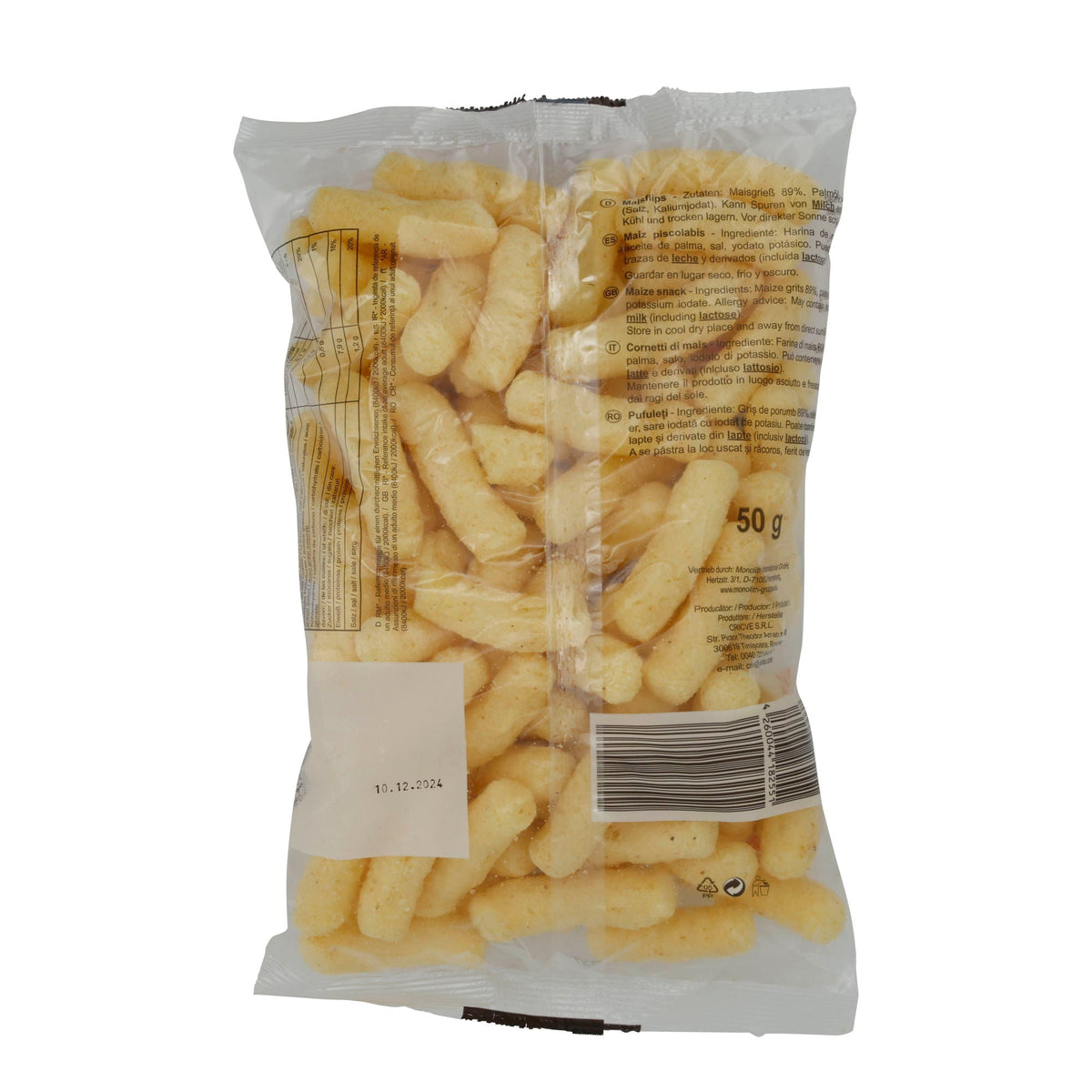 Maisflips Pufuleti | Snack | Luftig, Snack aus Rumänien | 50 g