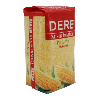 Semola di mais DERE | Farina | Per deliziosi piatti di polenta | 1000g