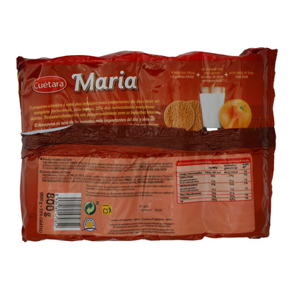 Maria Kekse Cuétara | Biscuits au beurre | Classique espagnol | 800 g