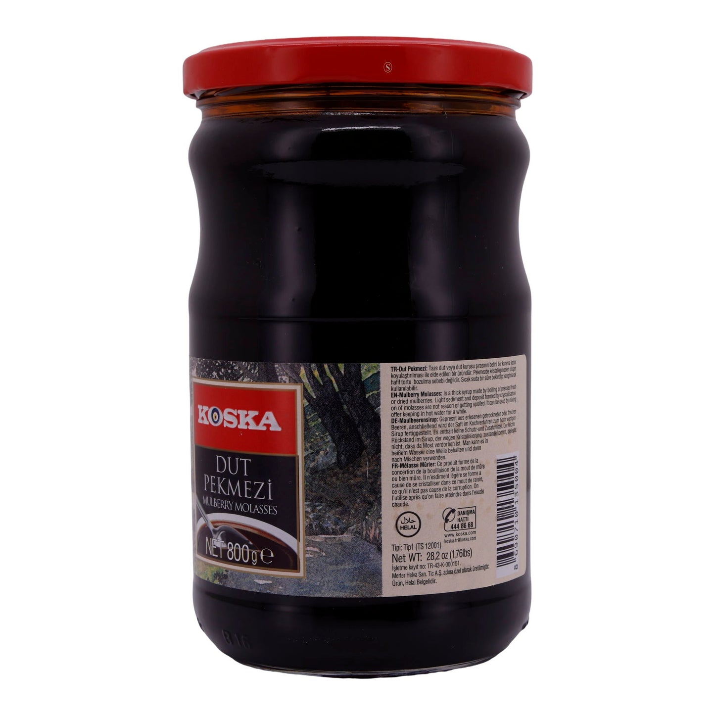 Maulbeersiroop Koska | Dut Pekmezi | Hoogwaardig, Turkije | 800 g