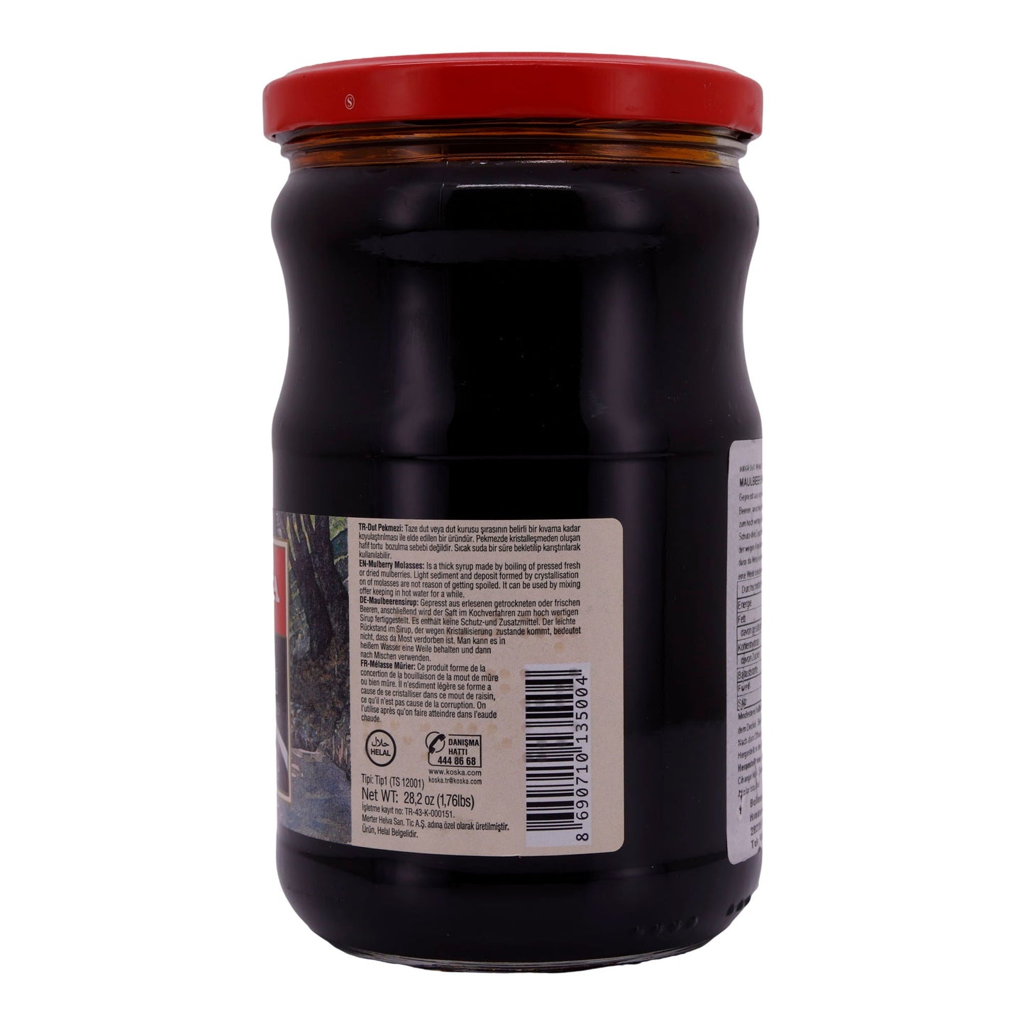 Maulbeersiroop Koska | Dut Pekmezi | Hoogwaardig, Turkije | 800 g