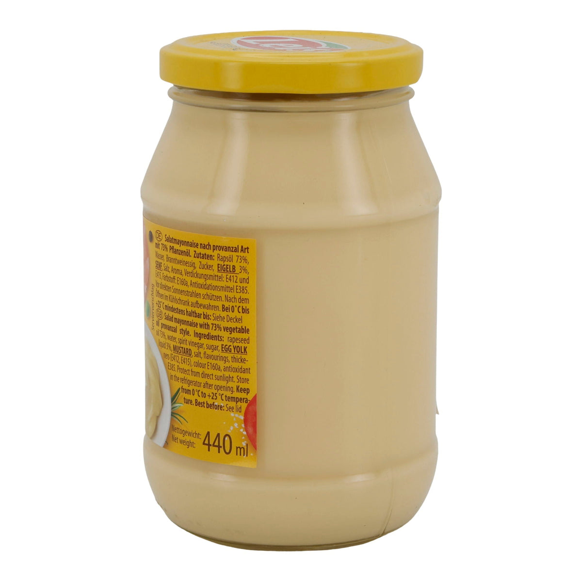 Mayonnaise | Leis Zolotoy | Provanzal Art | 440 ml | 73 % Rapsöl | laktosefrei LEIS