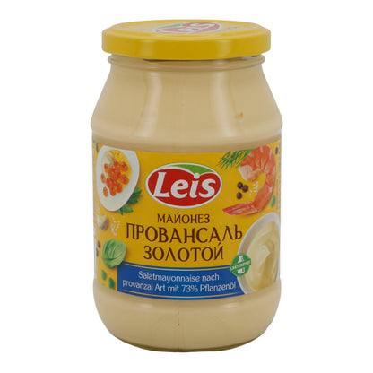 Mayonnaise | Leis Zolotoy | Provanzal Art | 440 ml | 73 % Rapsöl | laktosefrei LEIS