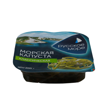 Meeresalgen Russkoe More Klassisch | Meeresalgen | Traditionelle eingelegte Algen | 200 g